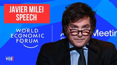 javier milei speech in davos